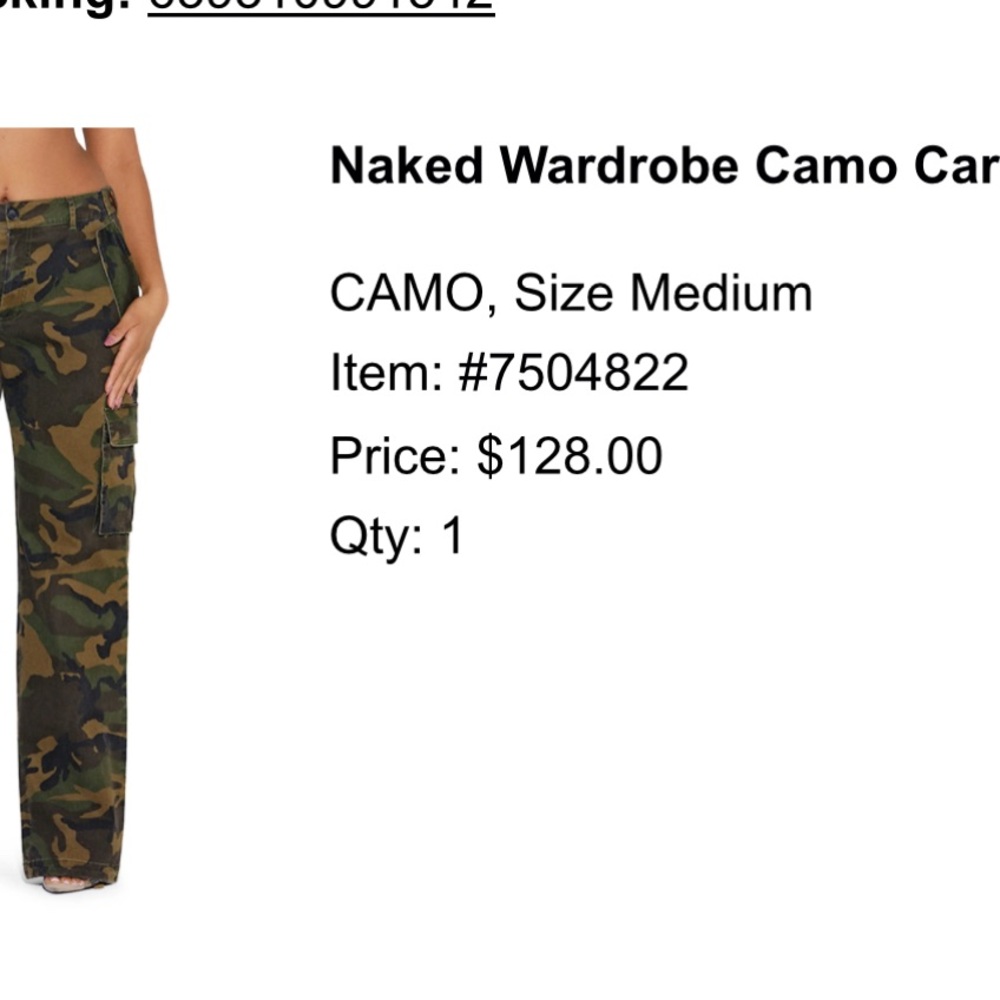 Naked Wardrobe Cargo Pants
